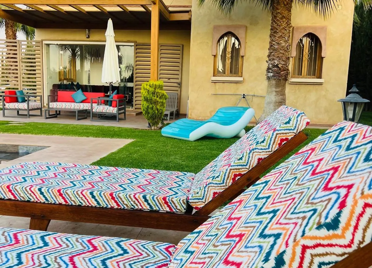 Villa Privee Avec Piscine Pour Familles A Marrakech, Lalla Takerkousst Marraquexe