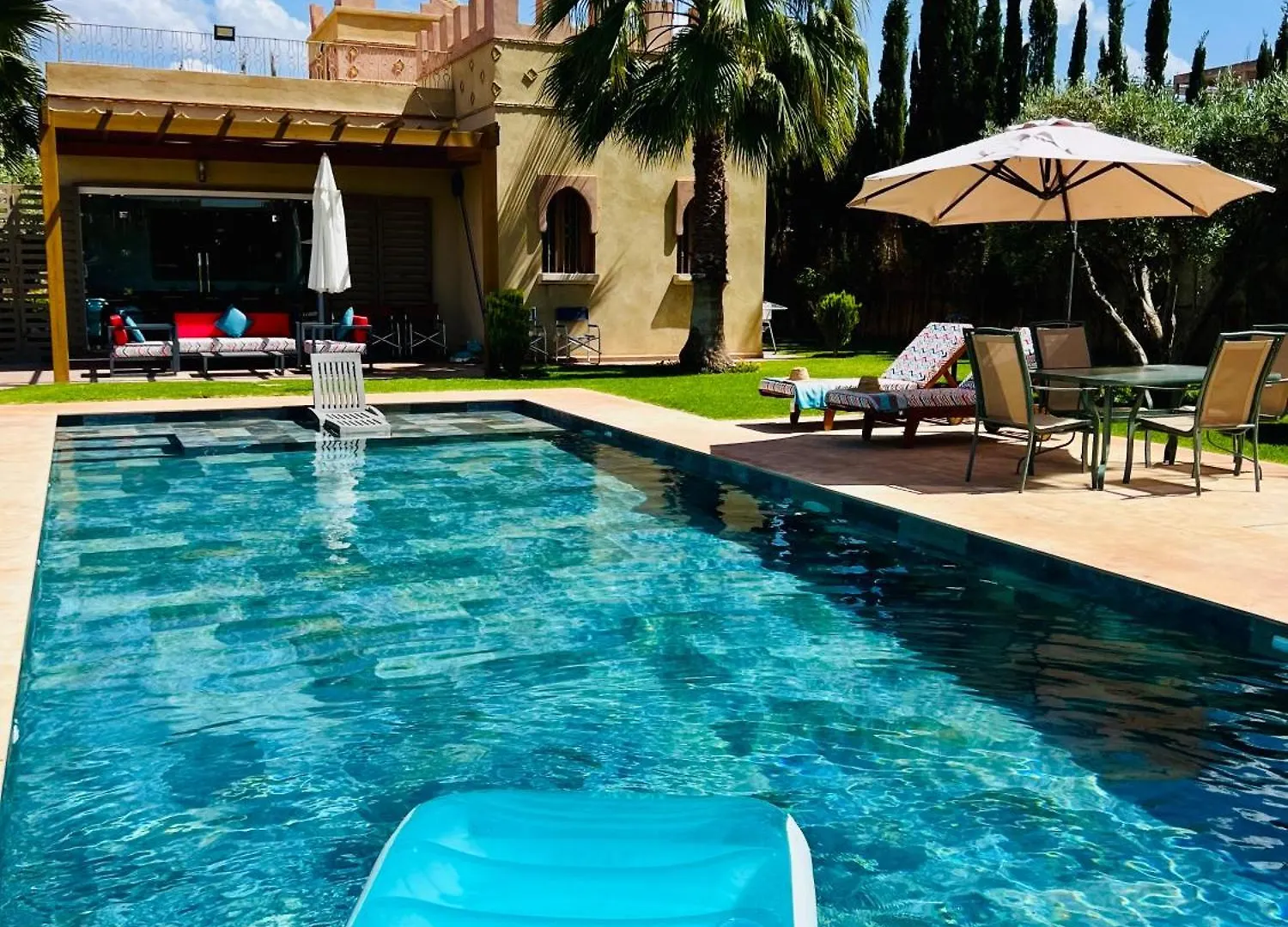 מרקש Villa Privee Avec Piscine Pour Familles A Marrakech, Lalla Takerkousst